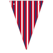 Bannière À Fanions Juillet Anniversaire Personnaliser le nom (Troisième drapeau)