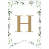 Bannière À Fanions Jungle Animaux Végétation Sauvage Un joyeux annive (Deuxième drapeau)