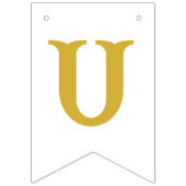 Bannière À Fanions "Juste marié" (Troisième drapeau)