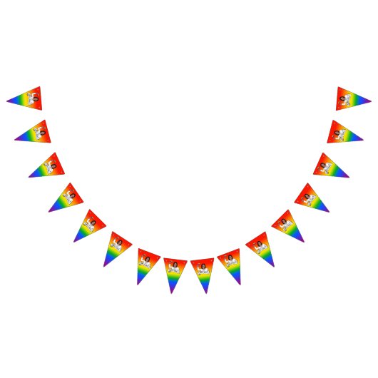 Bannière À Fanions Kamala Harris Pride (Tout)