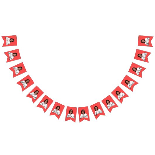 Bannière À Fanions Kamala Harris Saint Valentin (Tout)