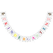 Bannière À Fanions  Kindergarten Graduation Bunting Flag  (Tout)