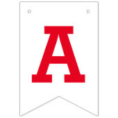 Bannière À Fanions La Caterpillar Très Affamée | AMOUR (Troisième drapeau)