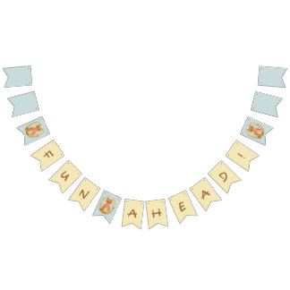 Bannière À Fanions La Fête Bleue de Lil Lily