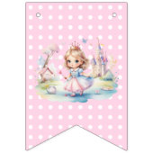 Bannière À Fanions La mignonne princesse en Wonderland (Premier drapeau)
