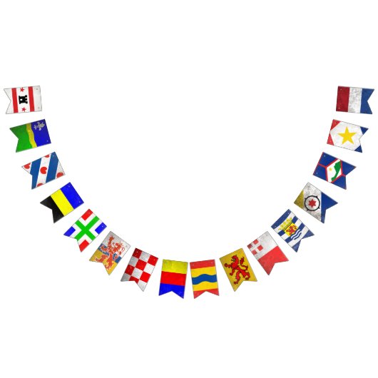 Bannière À Fanions La Pays-Bas (Tout)