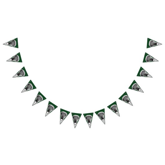 Bannière À Fanions Lacrosse (Tout)