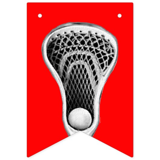 Bannière À Fanions Lacrosse (Deuxième drapeau)