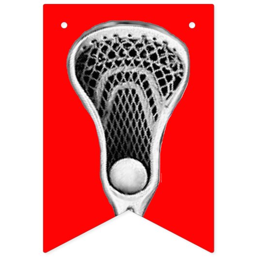 Bannière À Fanions Lacrosse (Troisième drapeau)