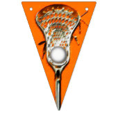 Bannière À Fanions Lacrosse Party Orange (Deuxième drapeau)