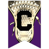 Bannière À Fanions Lacrosse Purple Congratulations Bunting Flags (Premier drapeau)