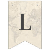 Bannière À Fanions L'amour est Mariage de Fête des mariées Voyage Chi (Premier drapeau)