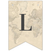 Bannière À Fanions L'amour est Mariage de Fête des mariées Voyage Voy (Premier drapeau)