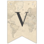 Bannière À Fanions L'amour est Mariage de Fête des mariées Voyage Voy (Troisième drapeau)