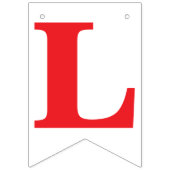 Bannière À Fanions L'AMOUR EST SUCRÉ ! DÉCOR D'ENREGISTREMENT mariage (Deuxième drapeau)