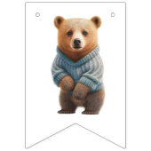 Bannière À Fanions Lapin de miel et ours de boo (Troisième drapeau)