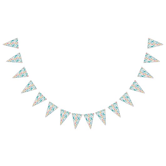 Bannière À Fanions Lapin de Pâques (Tout)