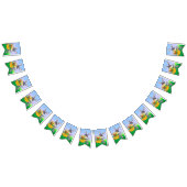 Bannière À Fanions Lapin de Pâques (Tout)