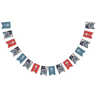 Bannière À Fanions L'Astronaut Houston, Nous Avons Un Anniversaire !