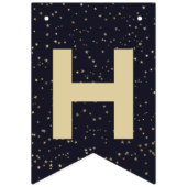 Bannière À Fanions L'astronaute du système solaire Joyeux Anniversair (Deuxième drapeau)