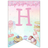 Bannière À Fanions Le Jour du Birthday (Deuxième drapeau)