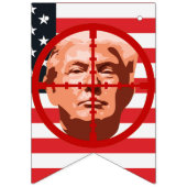 Bannière À Fanions Le parti de l'impeachment de Trump cible (Deuxième drapeau)