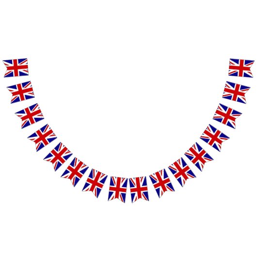 Bannière À Fanions Le roi Charles Coronation Union Jack British Bunti (Tout)