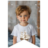 Bannière À Fanions Le soleil tourne à une fête d'anniversaire (Premier drapeau)