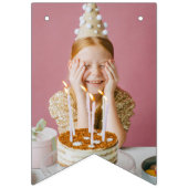 Bannière À Fanions Le soleil tourne à une fête d'anniversaire (Premier drapeau)