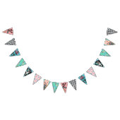 Bannière À Fanions les années 50 Rock n Roll Bunting. (Tout)