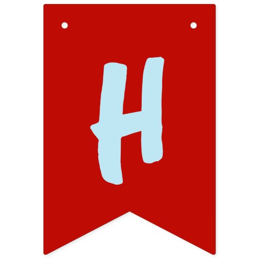 Bannière À Fanions Les fantômes d'Halloween (Deuxième drapeau)