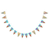 Bannière À Fanions Les fleurs sauvages t'aiment maman (Tout)