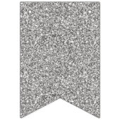 Bannière À Fanions Les Parties scintillant d'argent de Faux. (Troisième drapeau)