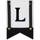 Bannière À Fanions Little Gentleman Suspenders Boy Birthday (Premier drapeau)