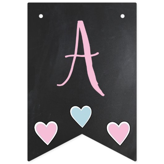 Bannière À Fanions Llama Pyjama Filles Roses Dormir Fête (Troisième drapeau)