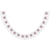 Bannière À Fanions Logo du couronnement King Charles III (Tout)