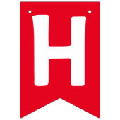 Bannière À Fanions Logo Personnalisé Société Anniversaire Fête Drapea (Deuxième drapeau)