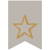 Bannière À Fanions L'or et l'argent Bonne année (Premier drapeau)