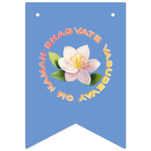 Bannière À Fanions Lord Krishna (Premier drapeau)