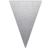 Bannière À Fanions M. Onederful Banner Navy & Silver avec 1 (Deuxième drapeau)