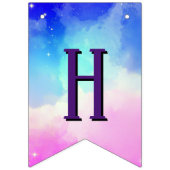 Bannière À Fanions Magique Unicorn fête d'anniversaire (Deuxième drapeau)