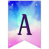 Bannière À Fanions Magique Unicorn fête d'anniversaire (Troisième drapeau)