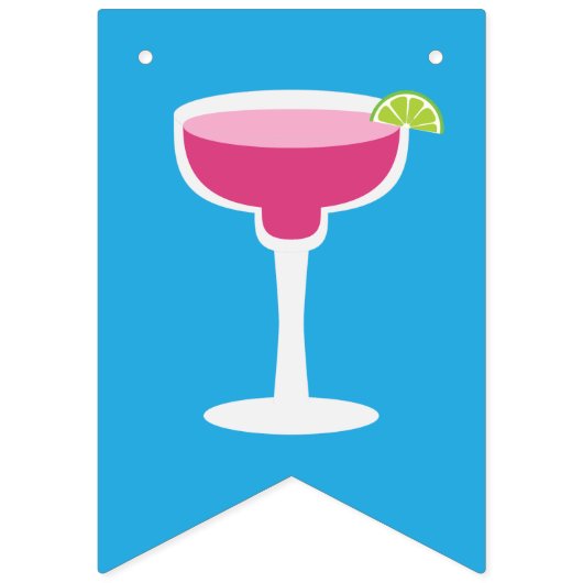 Bannière À Fanions Margaritas (Deuxième drapeau)