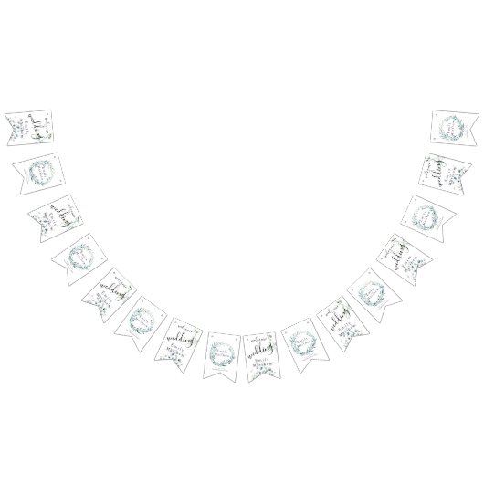 Bannière À Fanions Mariage Boho Bliss (Tout)