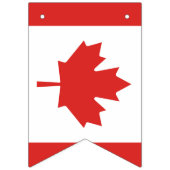 Bannière À Fanions Mariage de l'Amérique Canada (Deuxième drapeau)