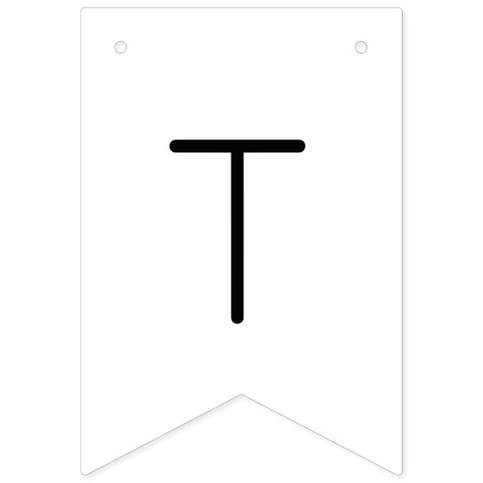 Bannière À Fanions Mariage Moderne : Cérémonie de Fiançailles (Deuxième drapeau)