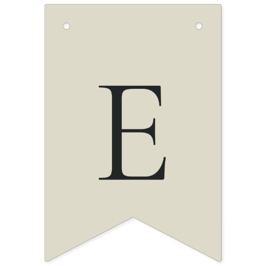 Bannière À Fanions Mariage Oyster Shells (Premier drapeau)