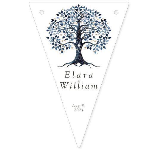 Bannière À Fanions Mariage royal de la Numérique (Premier drapeau)