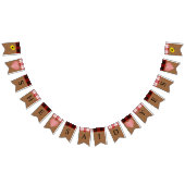 Bannière À Fanions Mariée D'Automne Rustique Automne Elle A Dit Oui F (Tout)