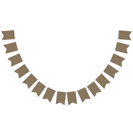 Bannière À Fanions marron, rectangle, bois, beige, gris, or, police,  (Tout)